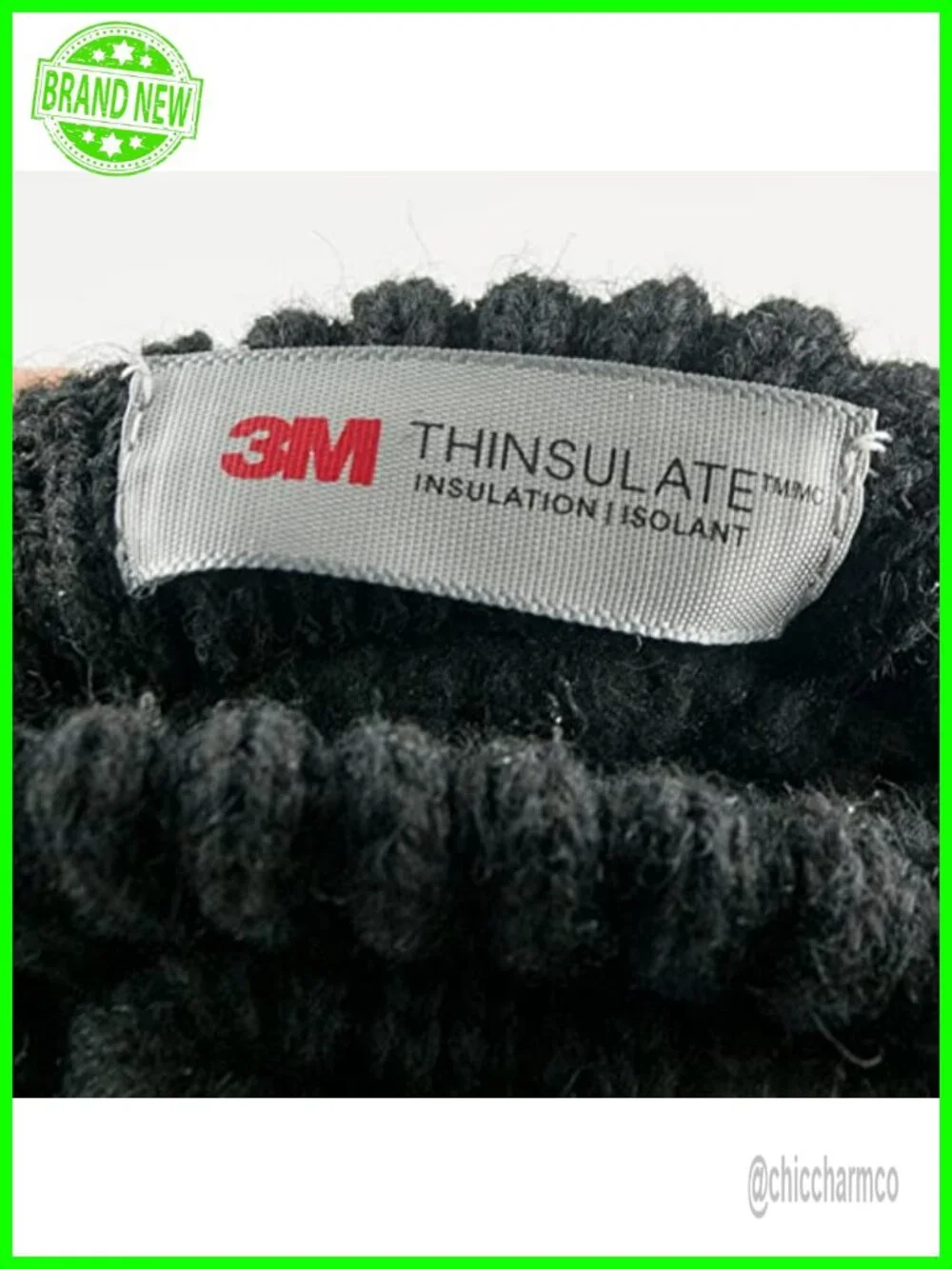 Wool Sued Leather Flip Mittens Thinsulate Lined